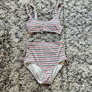 Aerie retro high waisted bikini NWOT